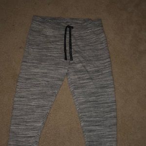 gray joggers/sweats